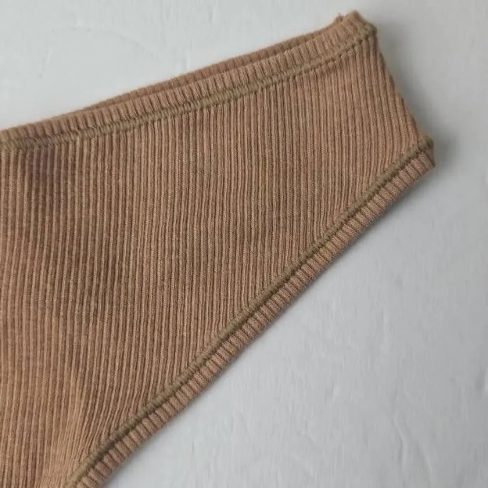 3 PAIR SKIMS COTTON RIBBED PANTY NWT‎